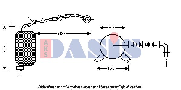 AKS DASIS Осушитель, кондиционер 800293N